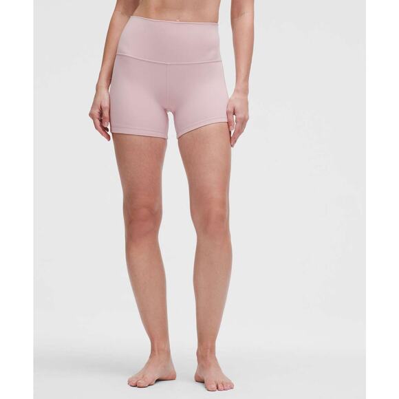 Lululemon Align High-Rise Short 4” Pink Haze Size 6 NWT PInk - Picture 3 of 6